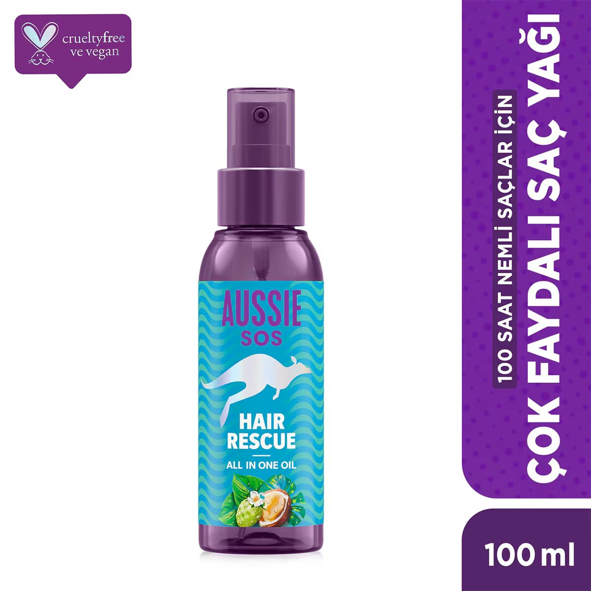 Aussie Sos Hair Rescue All In One Saç Yağı 100 ml