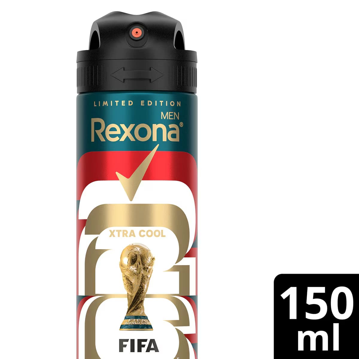 Rexona Men Erkek Sprey Deodorant Xtra Cool 72 Saat Kesintisiz Üstün Koruma 150 ml