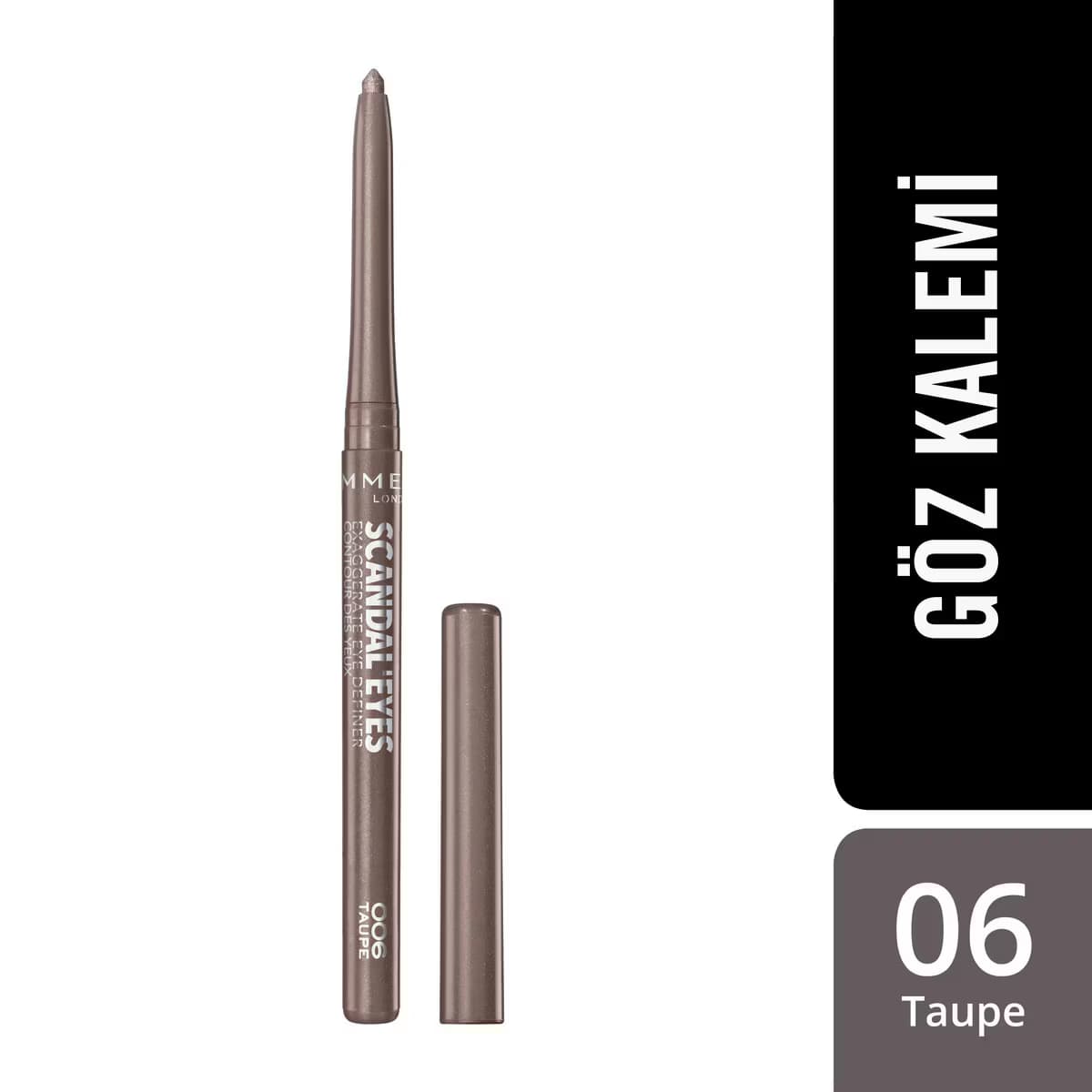 Rimmel London Exaggerate Eyeliner No: 006 Taupe