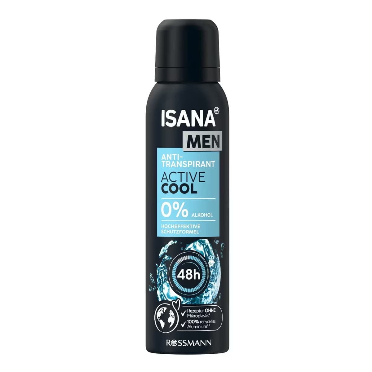 Isana Men Deodorant Anti-Transpirant Active Cool Fresh 150 ml
