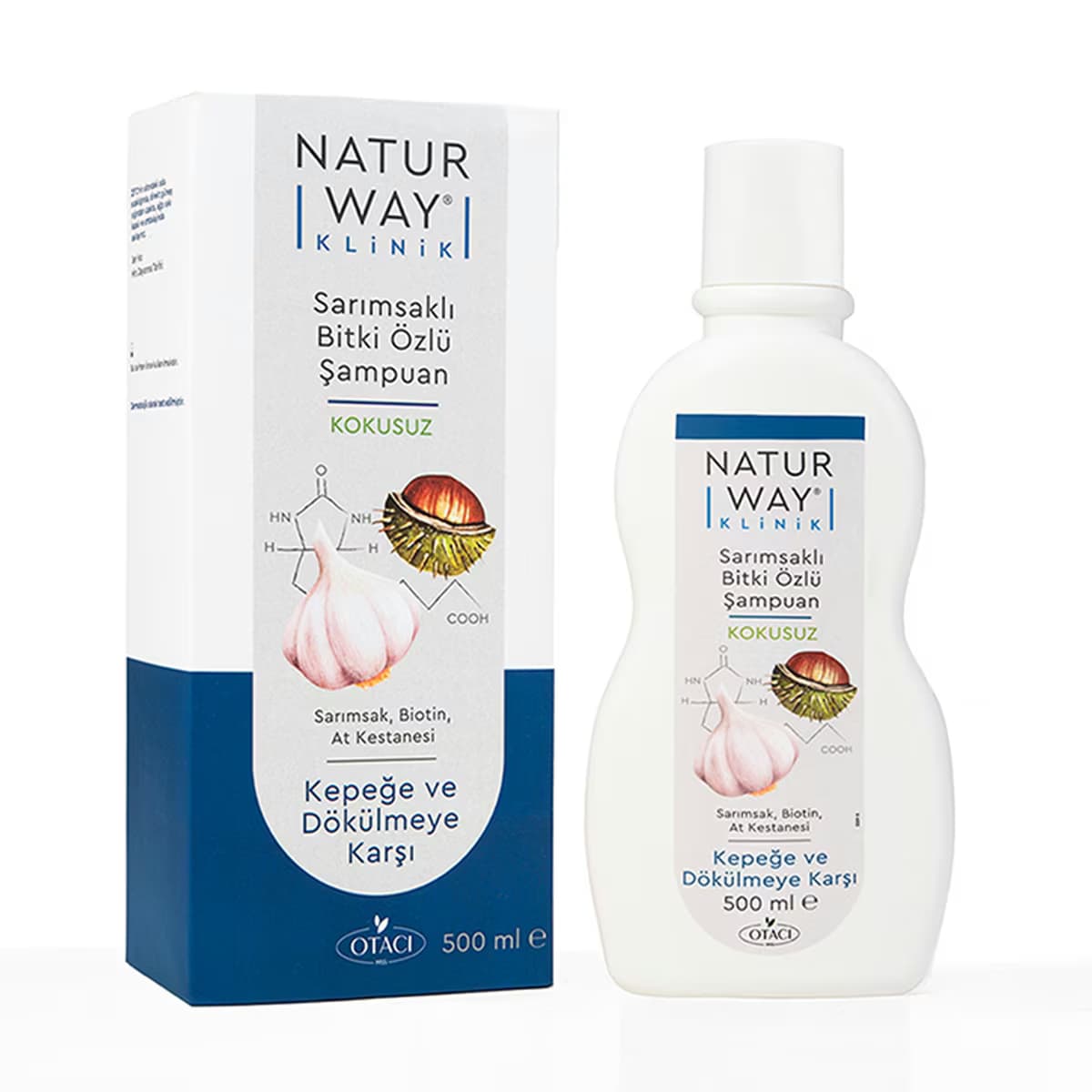 Naturway Şampuan Sarımsak Özlü Dökülme ve Kepek Karşıtı 500 ml