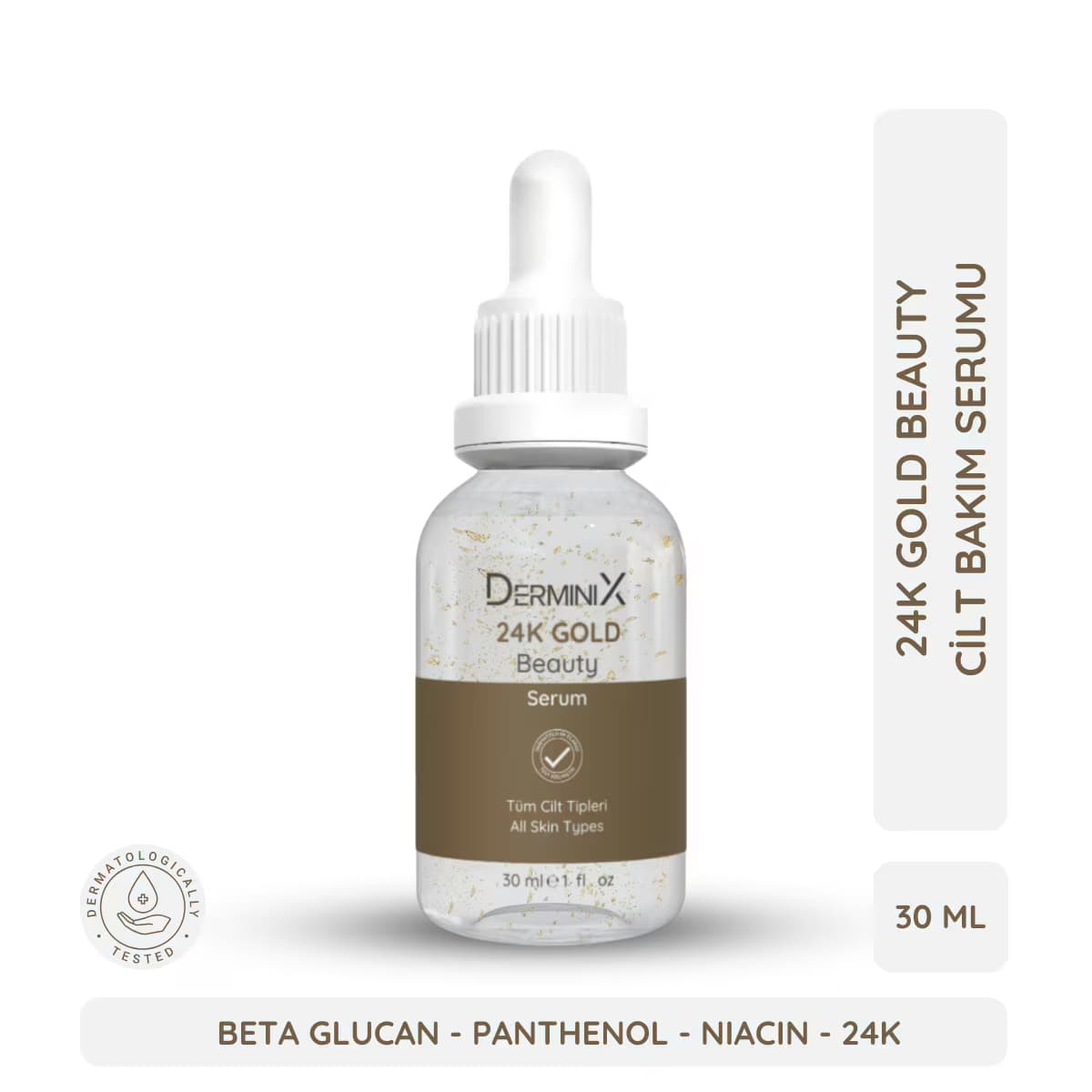 Derminix 24K Gold Beauty Cilt Serumu 30 ml