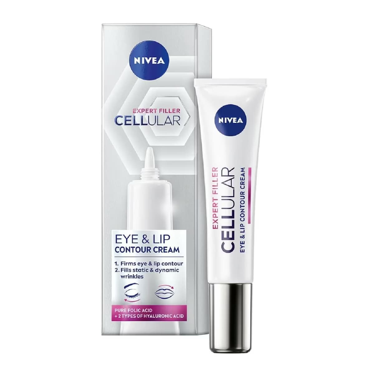 Nivea Hyaluron Cellular Filler Sıkılaştırıcı ve Yaşlanma Karşıtı Göz Kremi 15 ml