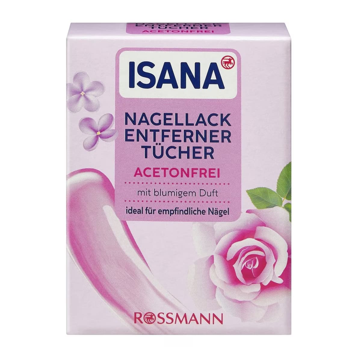 Isana Oje Çıkaracı Islak Mendil Asetonsuz 10'lu