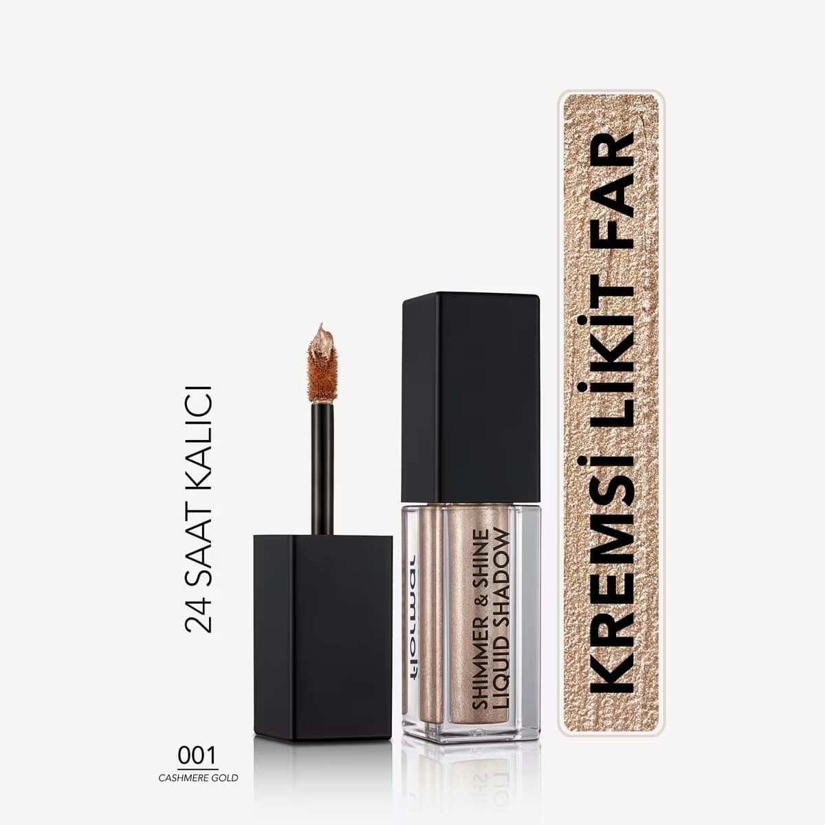 Flormar Shimmer & Shine Işıltılı Likit Far No: 001