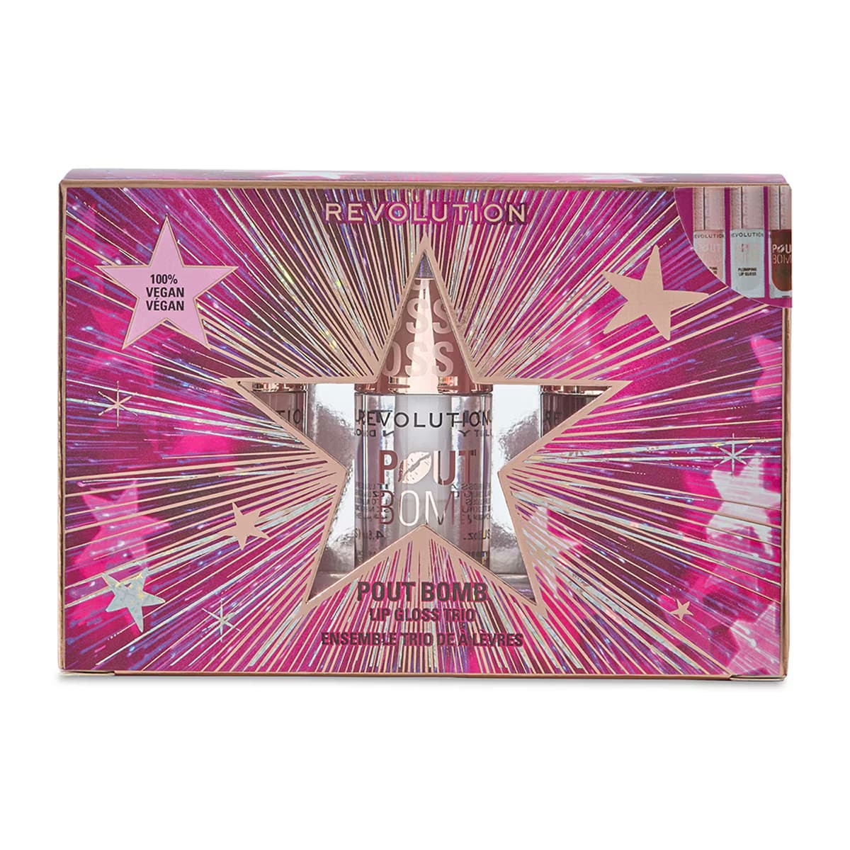 Revolution Pout Bomb Dolgunlaştırıcı Lip Gloss Seti