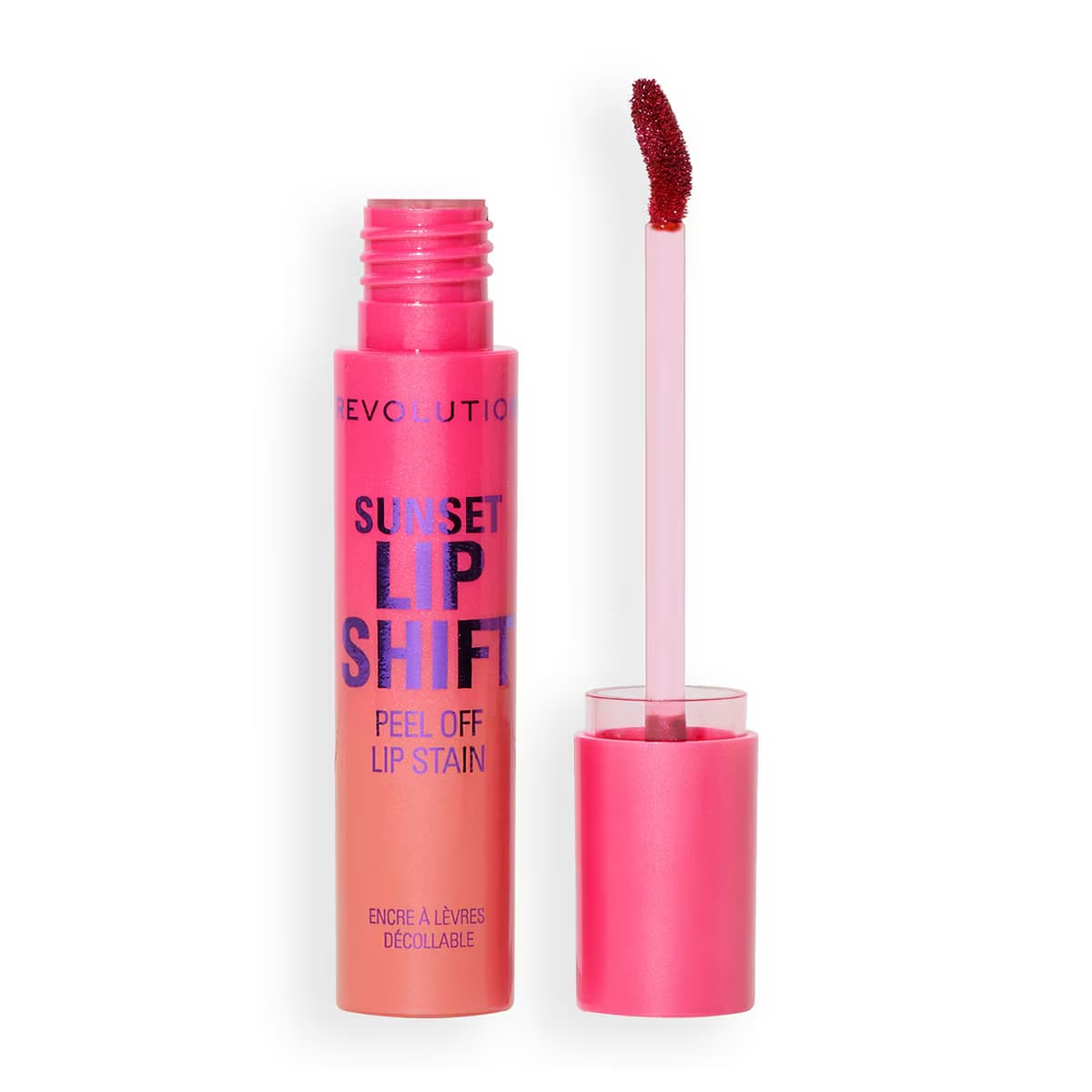 Revolution Sunset Peel Off Lip Stain Flushed Pink