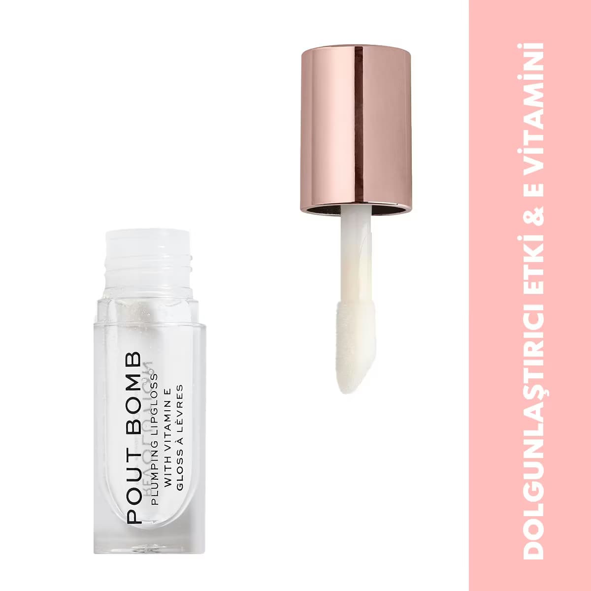 Revolution Pout Bomb Dolgunlaştırıcı Dudak Parlatıcısı Glaze