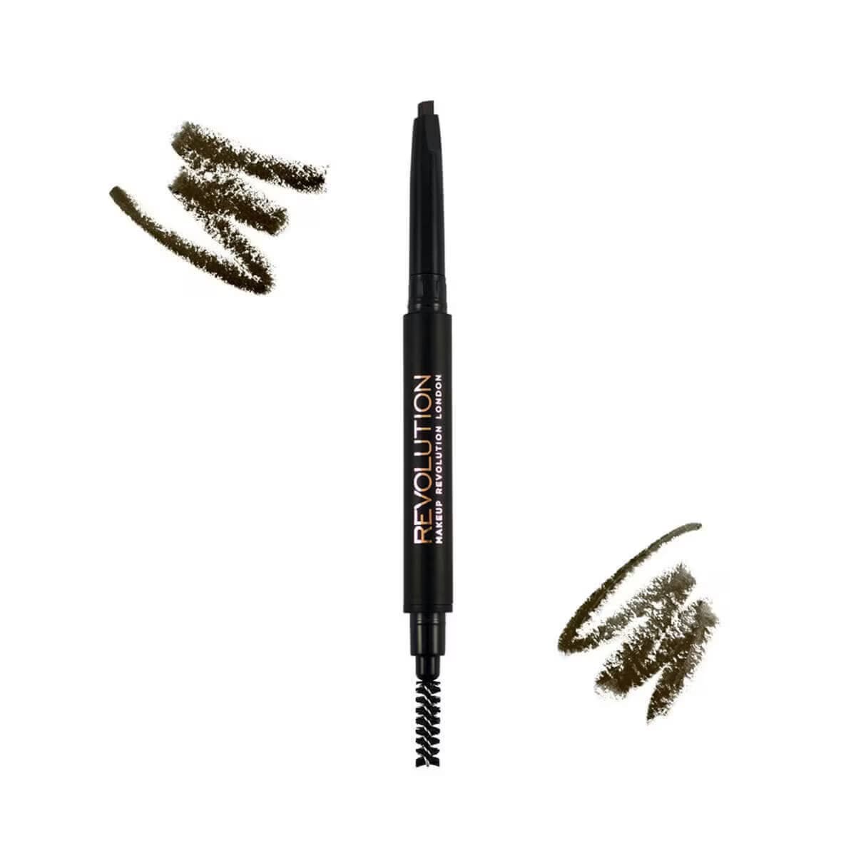 Revolution Duo Brow Kalem Medium Brown