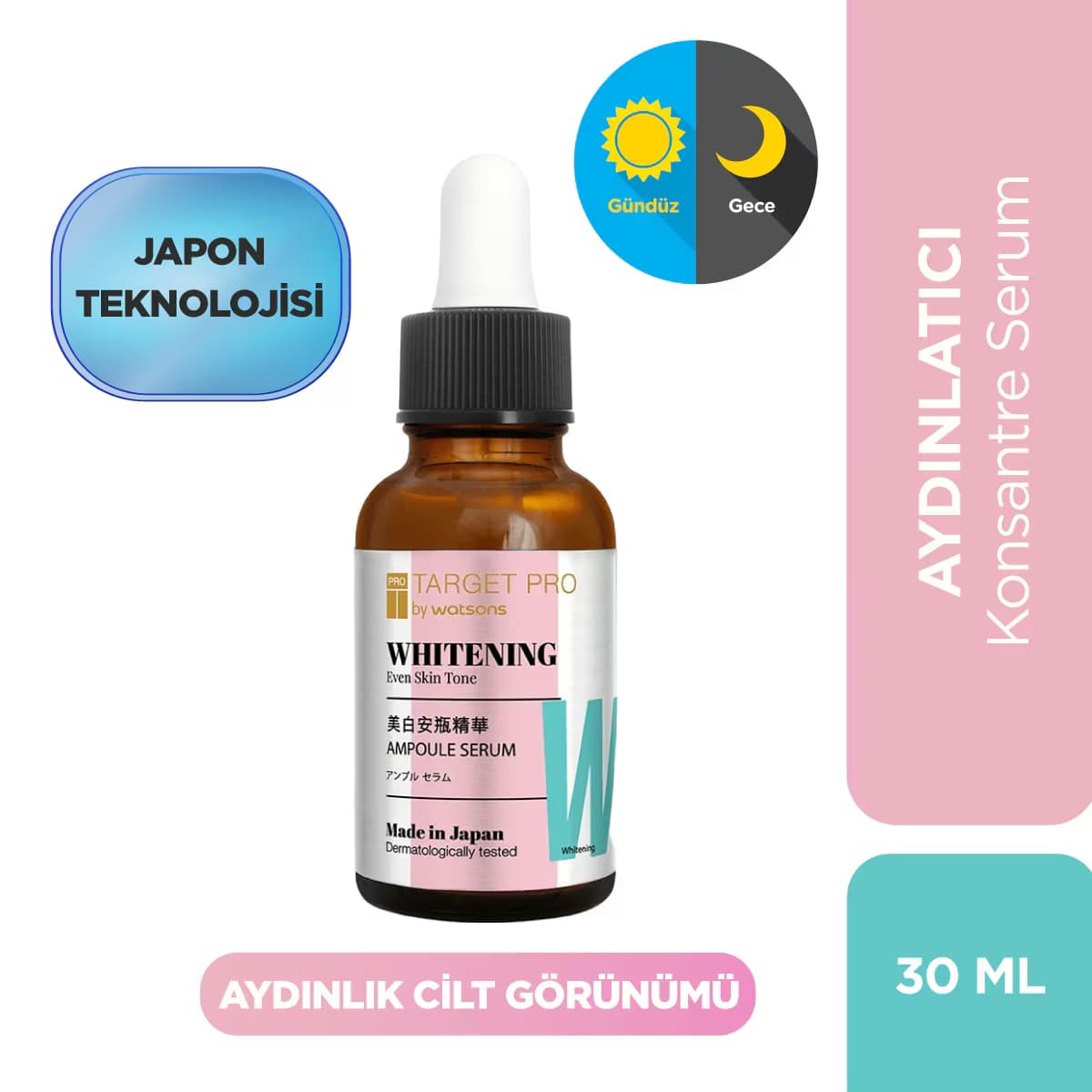 Target Pro By Watsons Whitening Aydınlatıcı Serum 30 ml