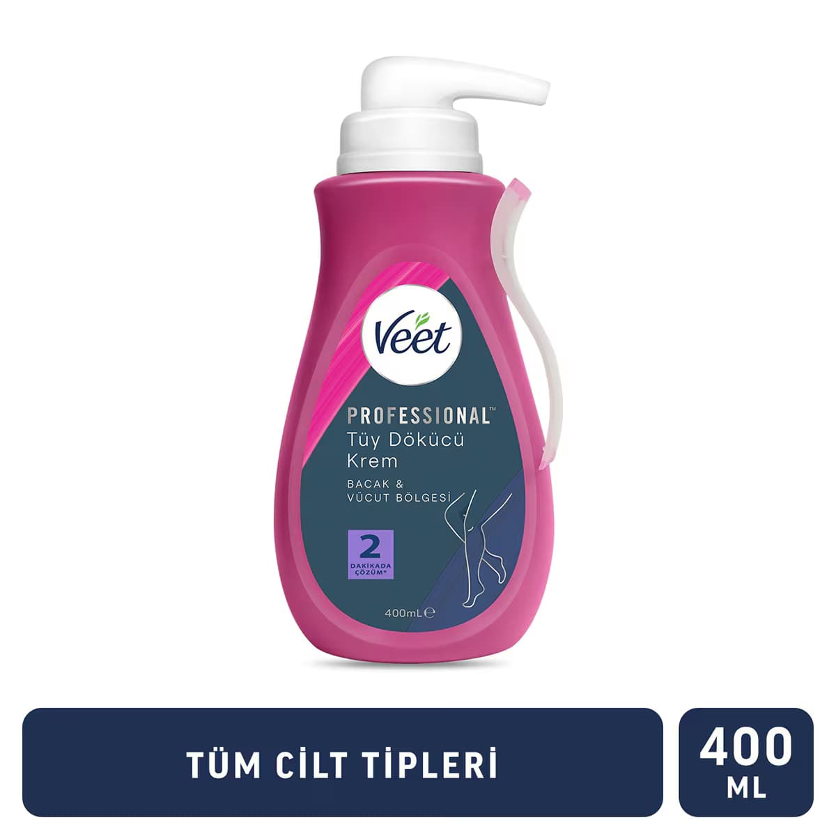 Veet Profesyonel Tüy Dökücü Krem Bacak ve Vücut 400 ml