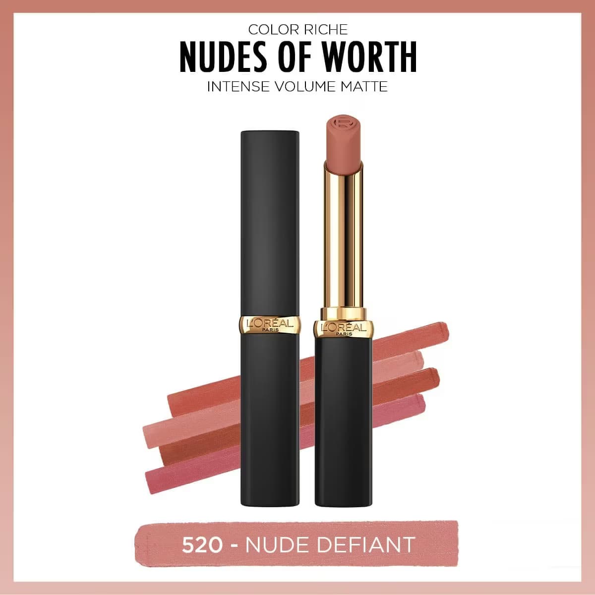 L'Oreal Paris Color Riche Intense Volume Matte Ruj 520 Nude Defiant