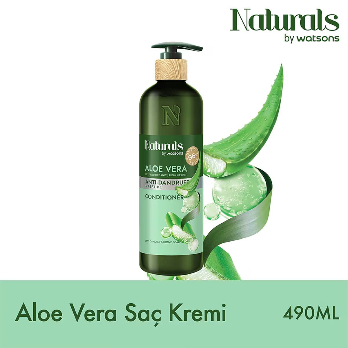 Naturals By Watsons Aloe Vera Saç Kremi 490 ml