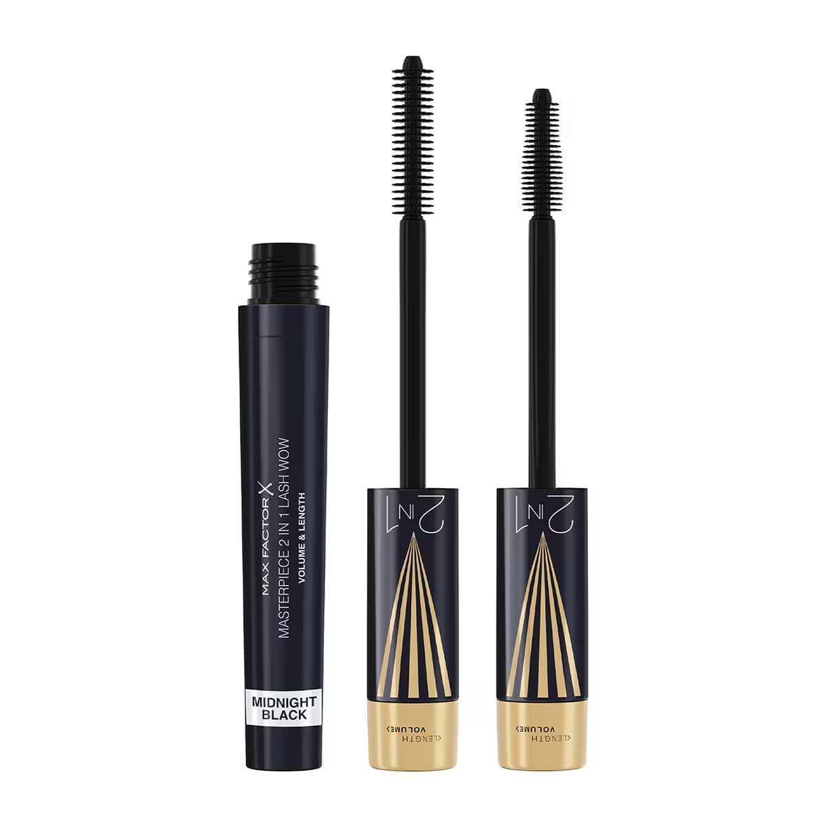 Max Factor Masterpiece 2in1 Maskara Midnight Siyah