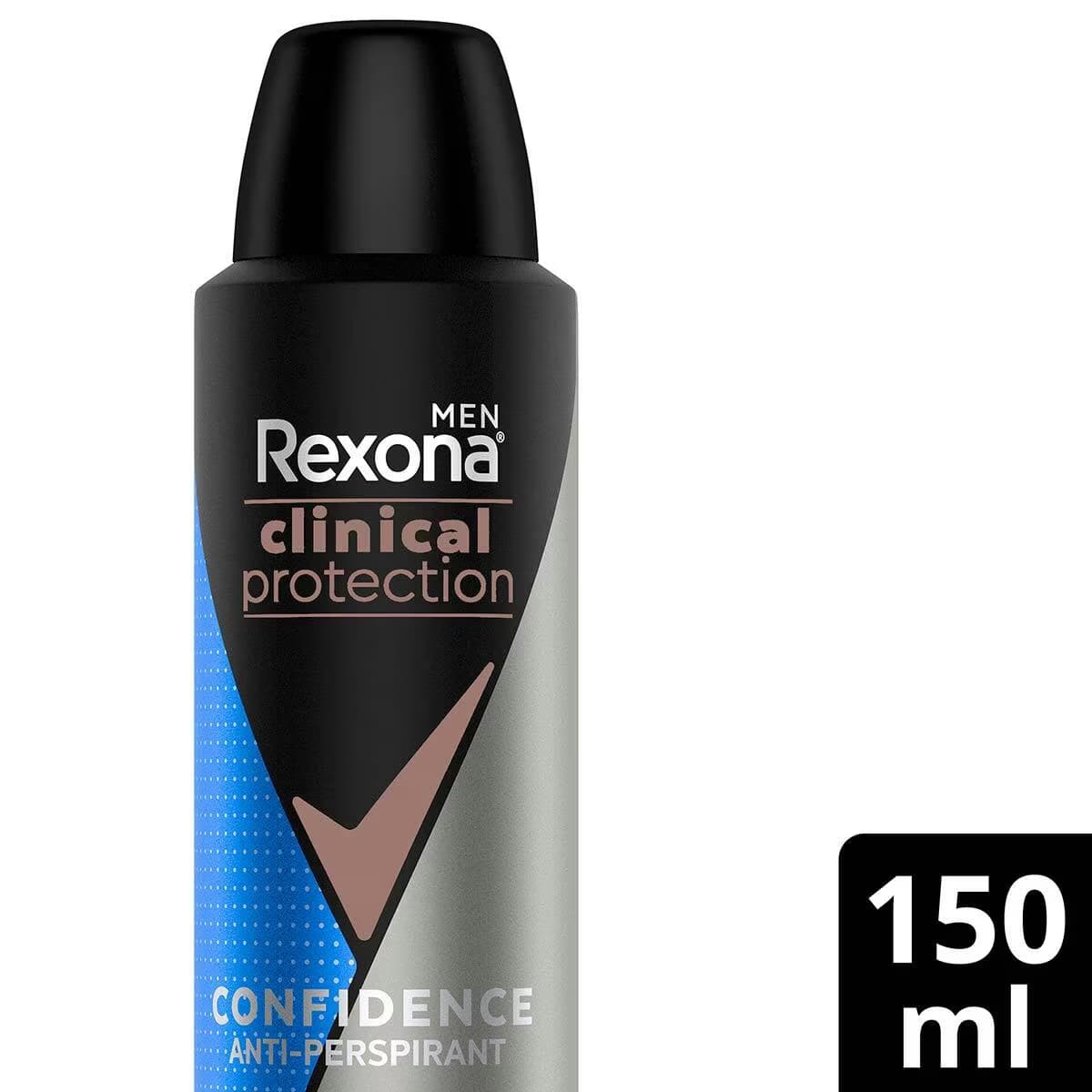 Rexona Clinical Protection Confidence Erkek Deodorant 150 ml