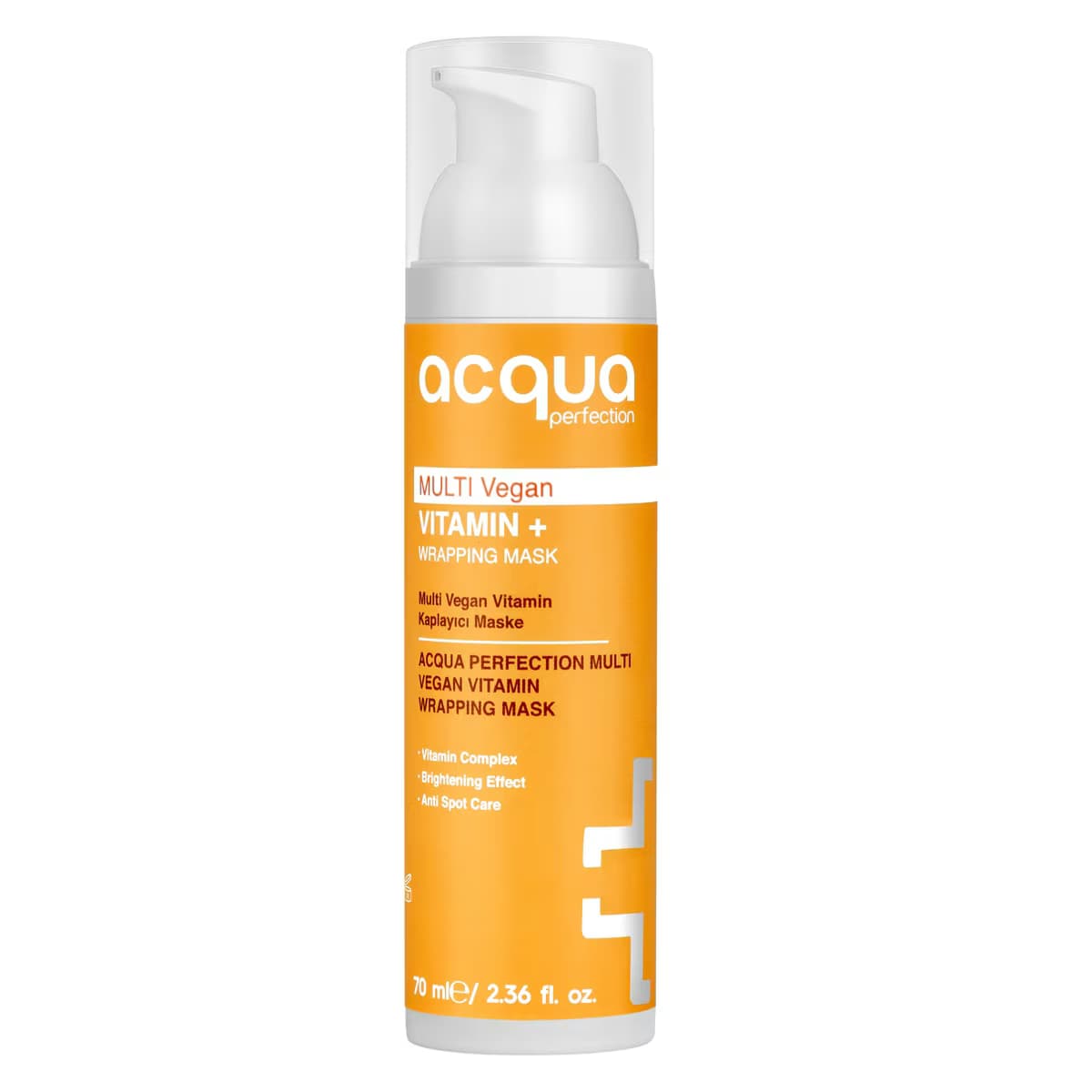 Acqua Perfection Multi Vitamin C B5 B3 Cilt Aydınlatıcı ve Leke Karşıtı Soyulabilir Yüz Maskesi 70 ml