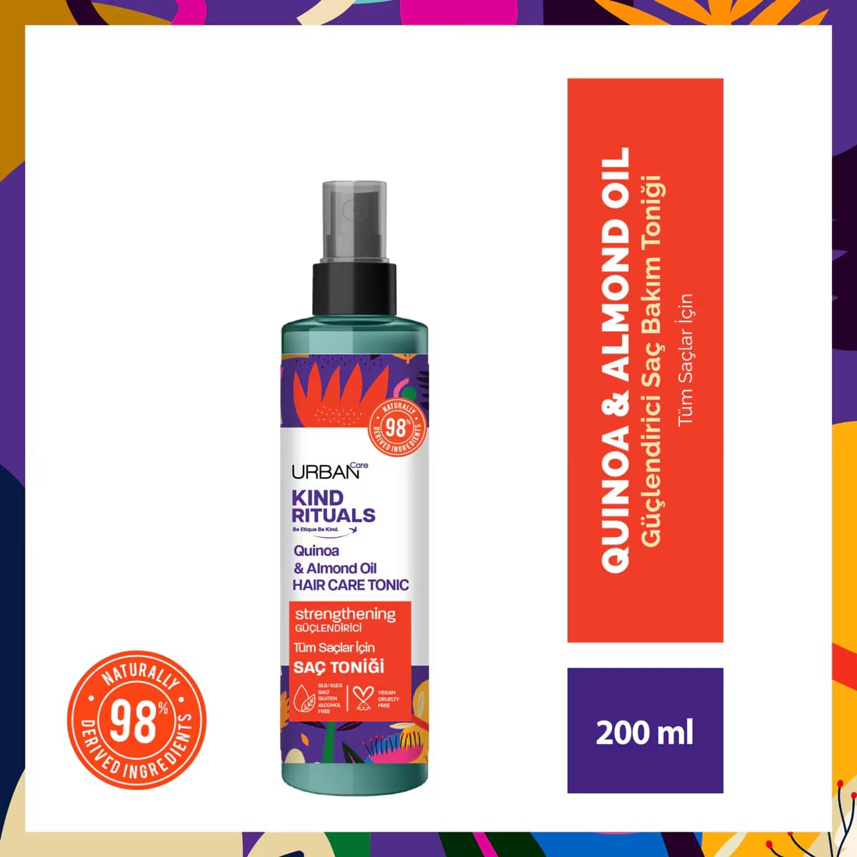 Urban Care Kind Rituals Saç Toniği Kinoa&Almond 200 ml