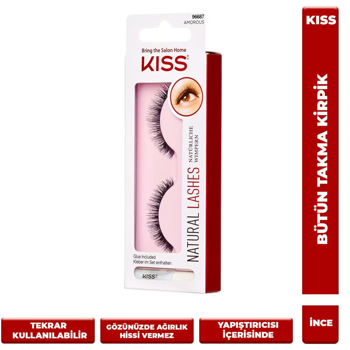 Kiss Bütün Takma Kirpik Extra Uzun