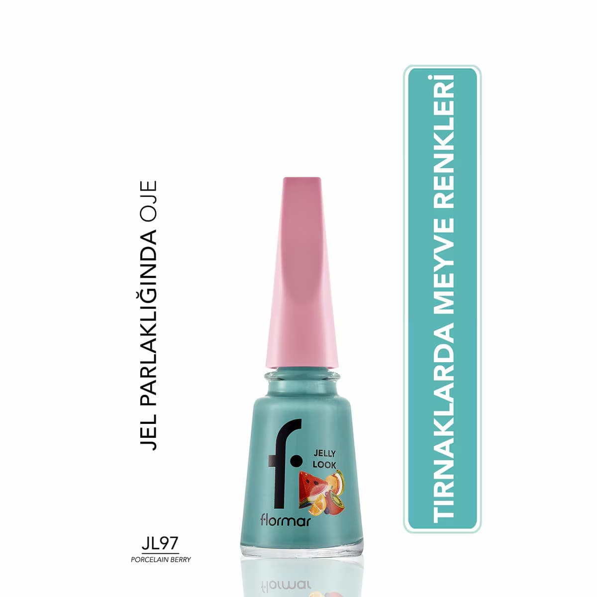 Flormar Jelly Look Oje No: Jl97 Porcelainberry