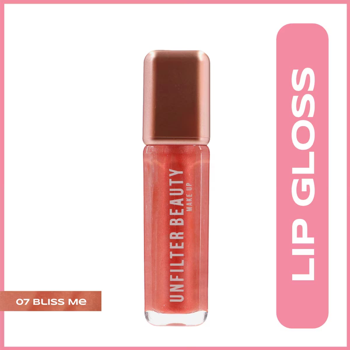 Unfilter Beauty Lip Gloss 07 Bliss Me