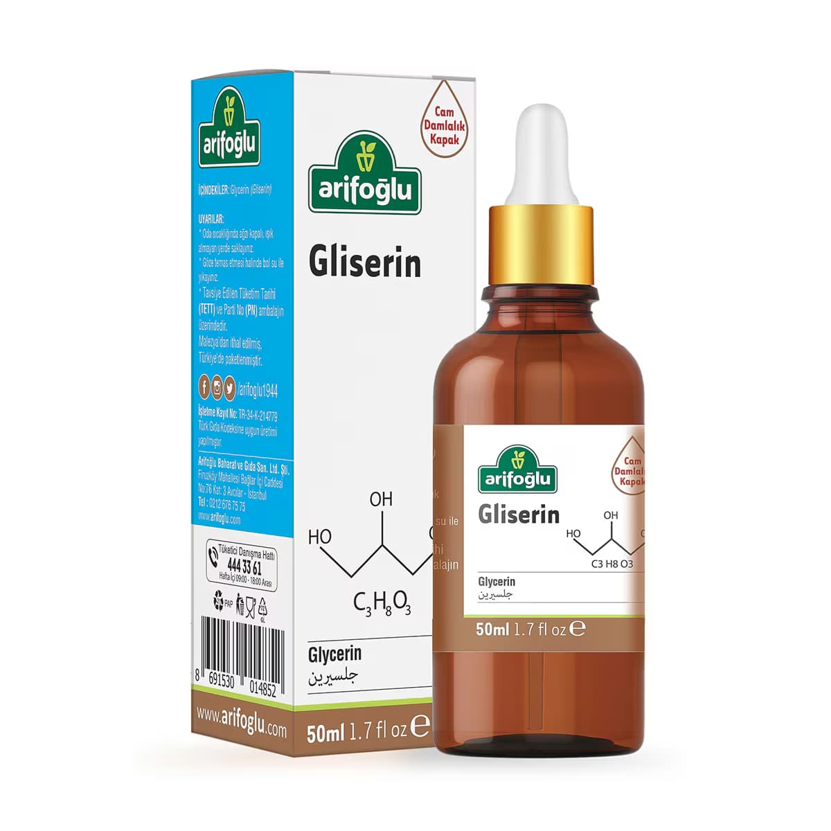 Arifoğlu Gliserin 50 ml