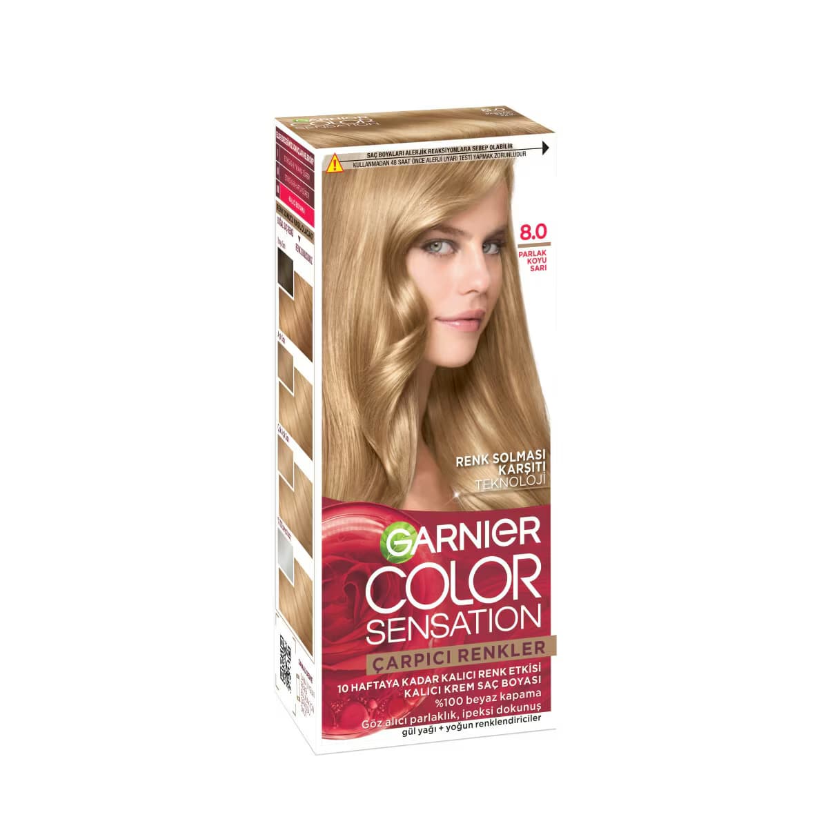 Garnier Çarpıcı Renkler Saç Boyası 8 Parlak Koyu Sarı