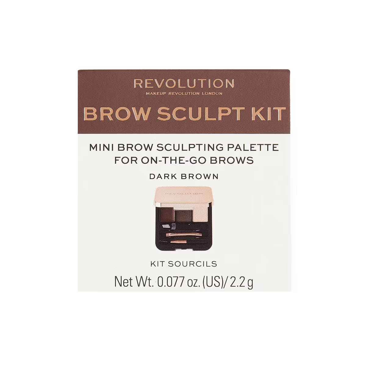 Revolution Brow Sculpt Dark Kaş Kiti