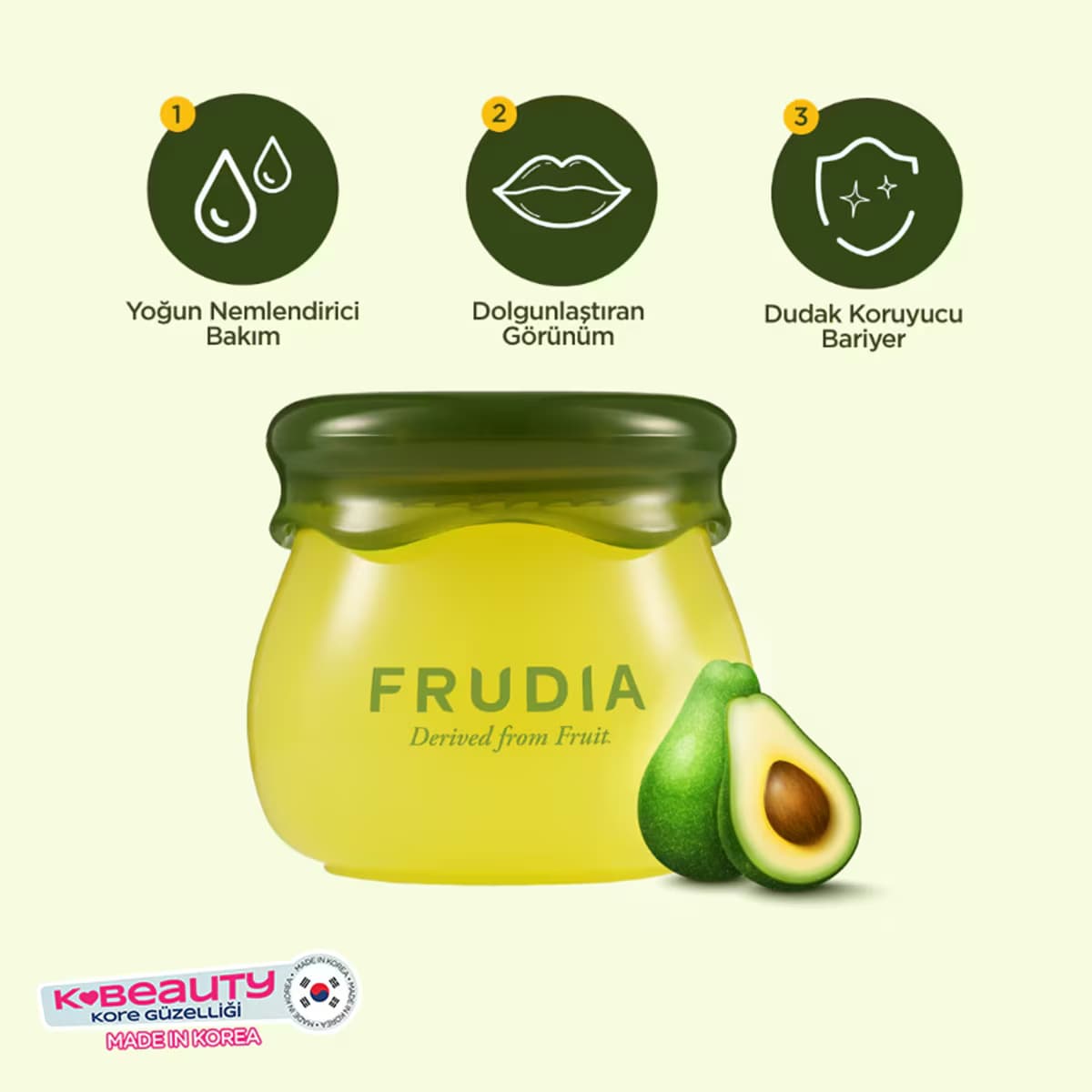 Frudia Avocado Cica Dudak Balmı 10 ml