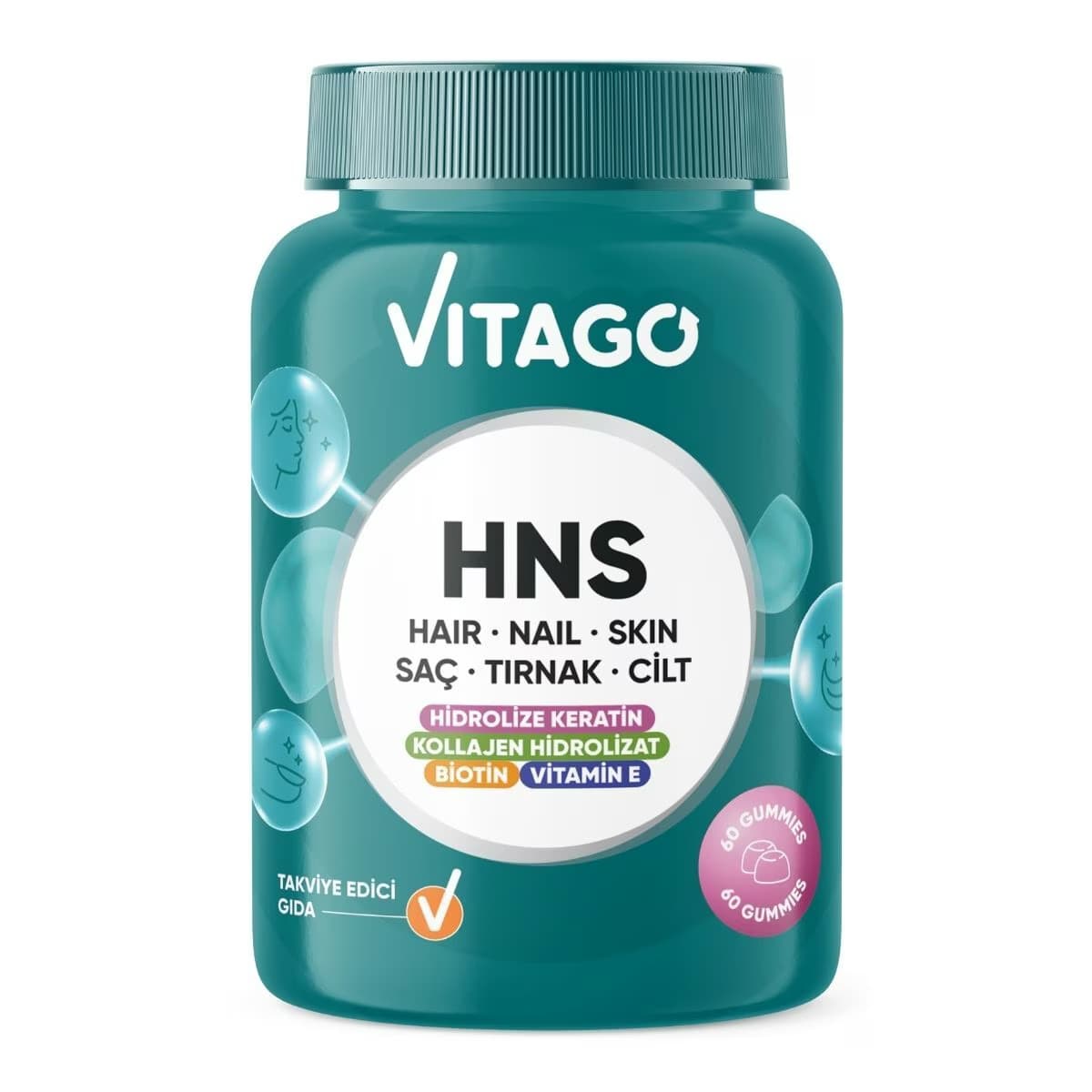 Vitago Hns Gummy 60'lı Tablet