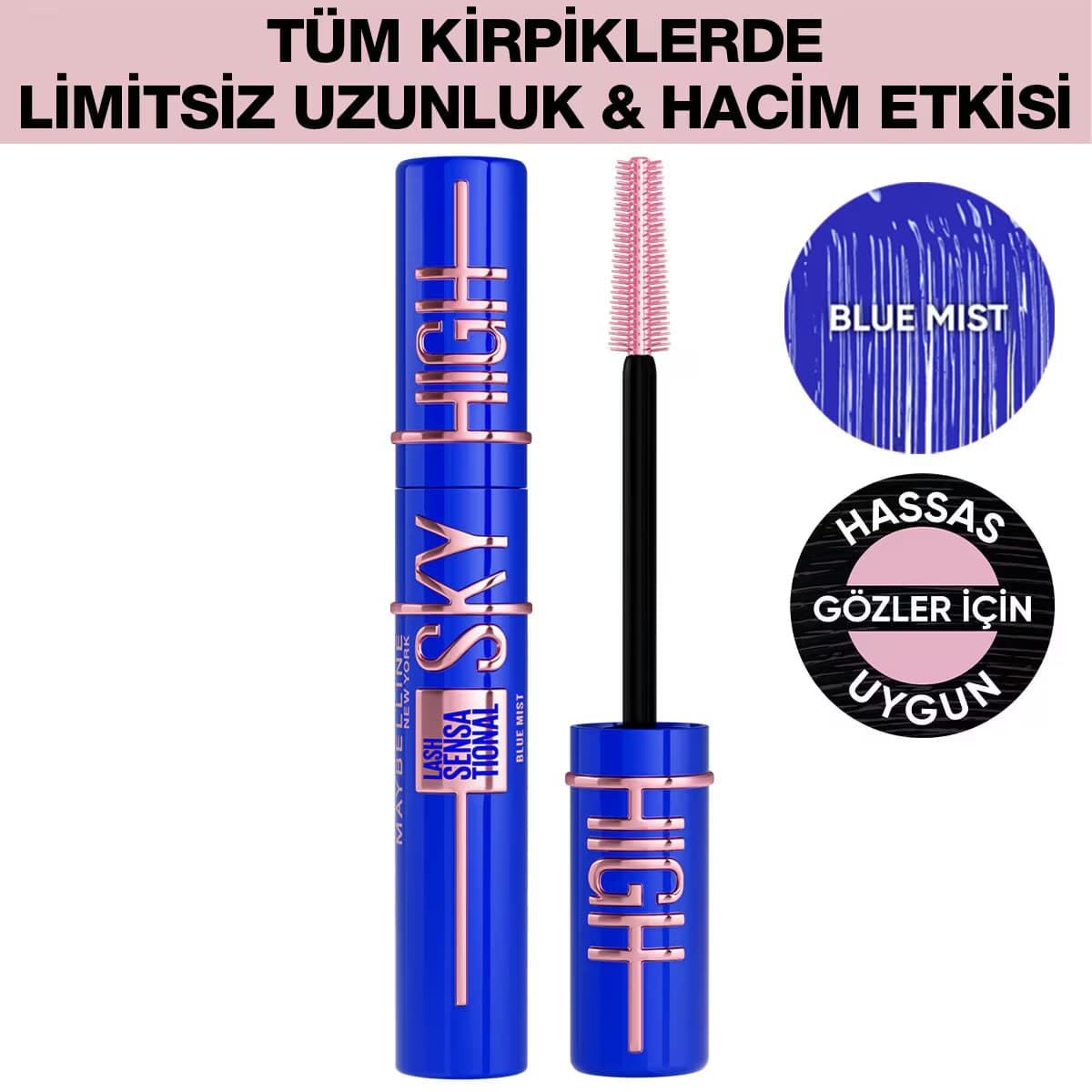 Maybelline New York Sky High Blue Maskara