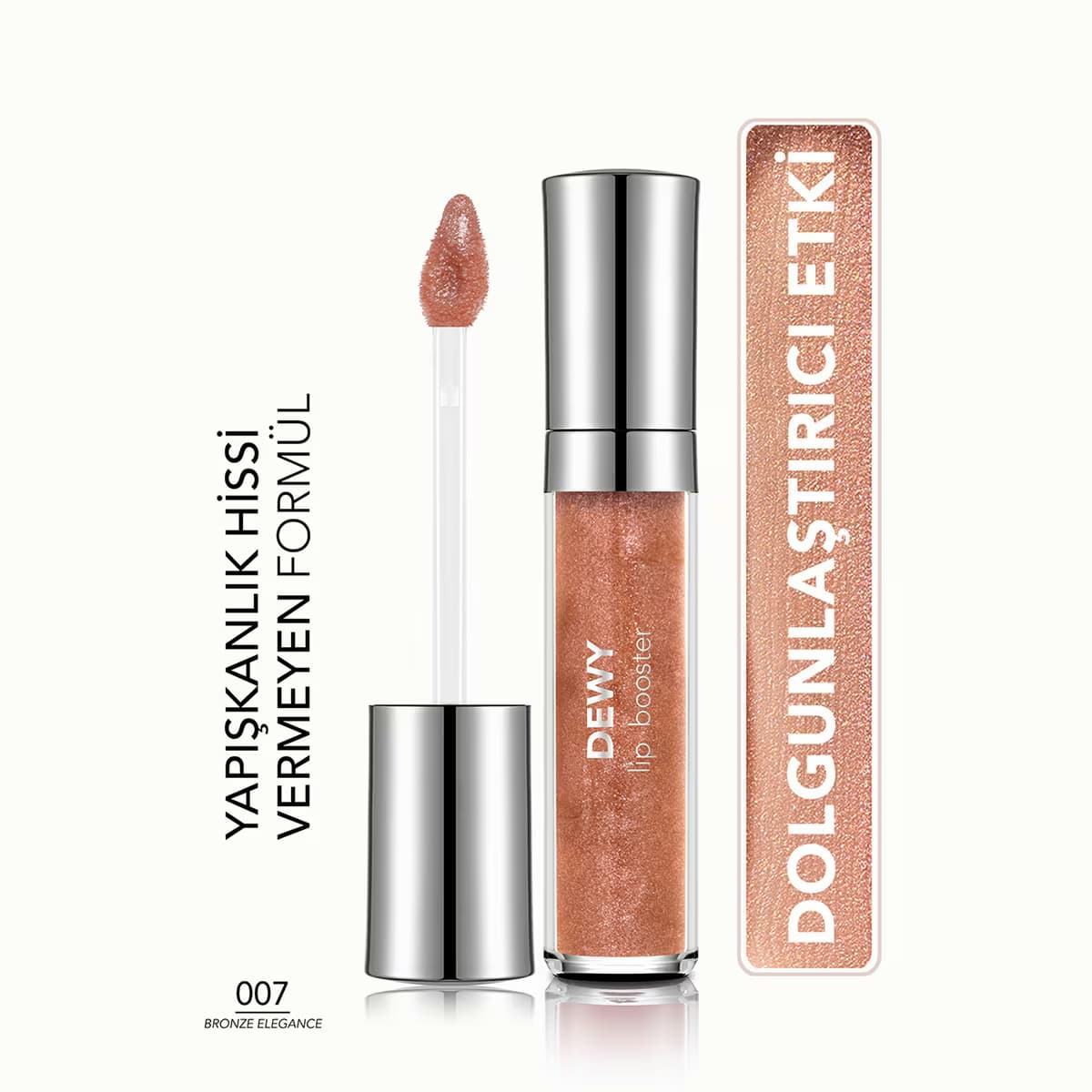 Flormar Dewy Lip Booster Dudak Parlatıcısı 07 Bronze Elegance