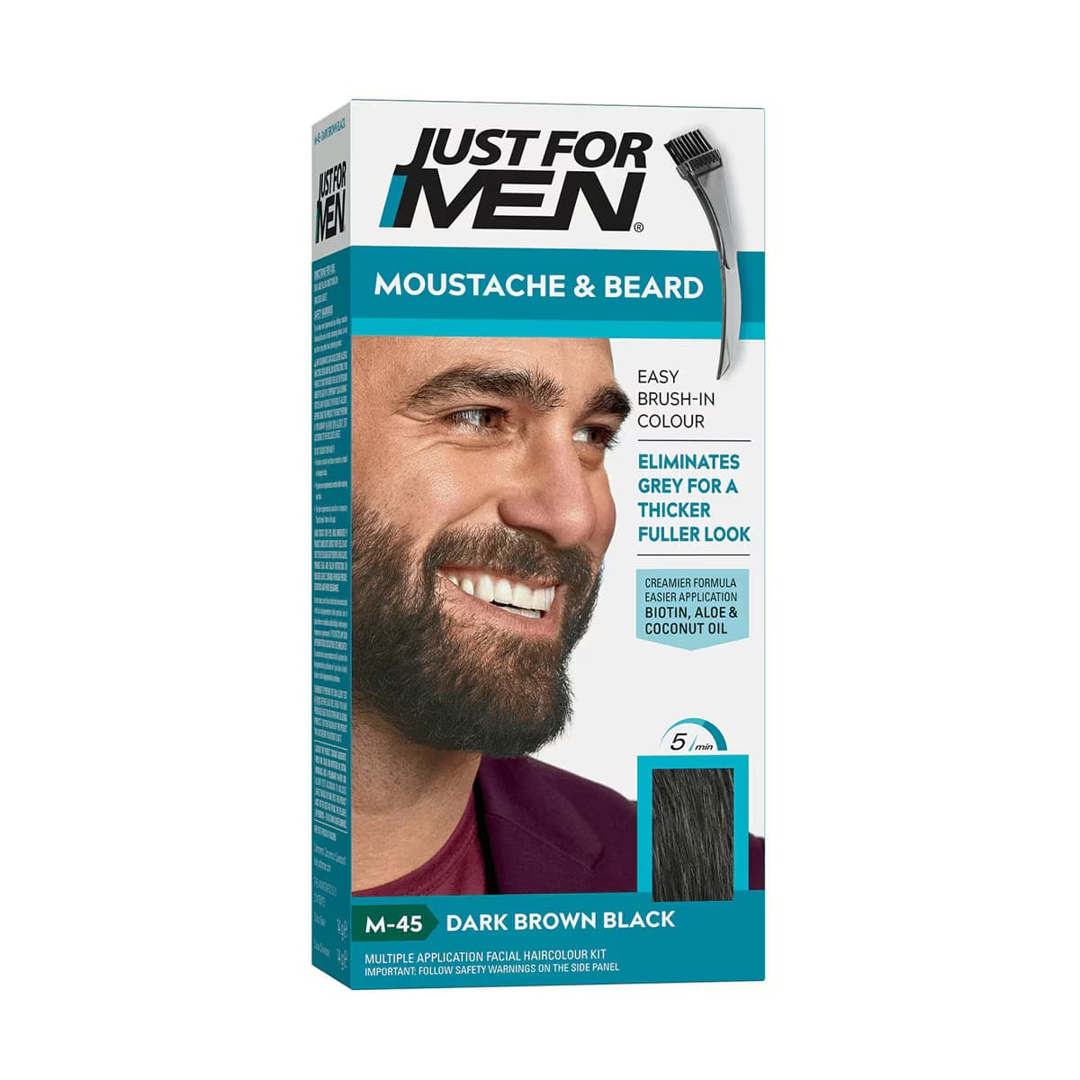 Just For Men Sakal ve Bıyık Boyası Koyu Kahverengi