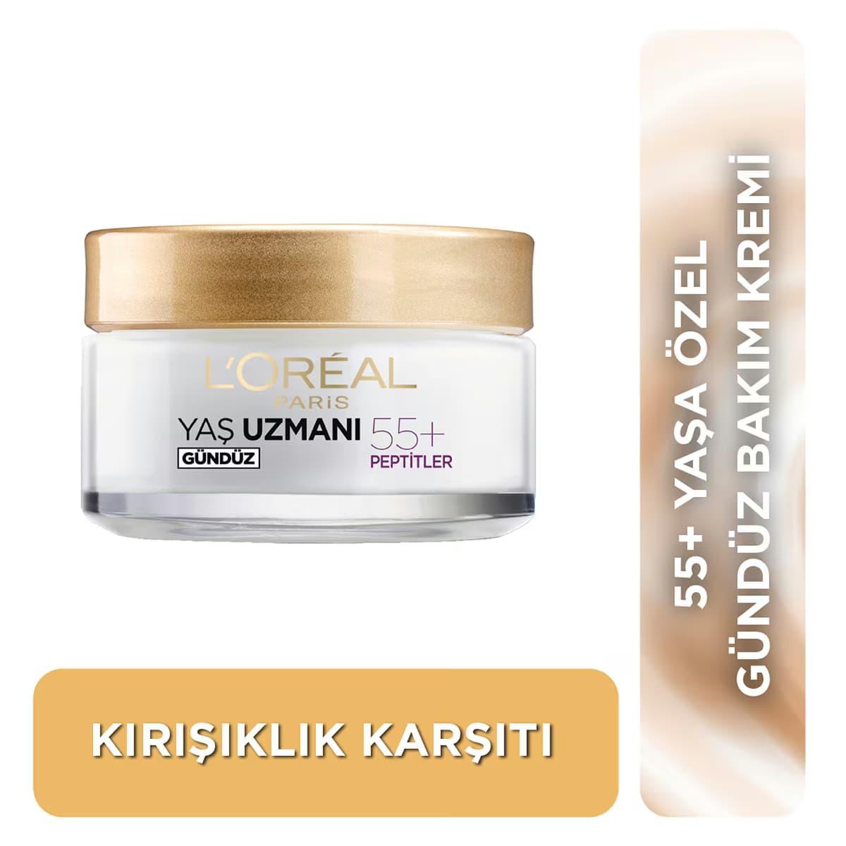 L'Oreal Paris Yaş Uzmanı Kırışıklık Karşıtı Yenileyici Krem 50+ 50 ml