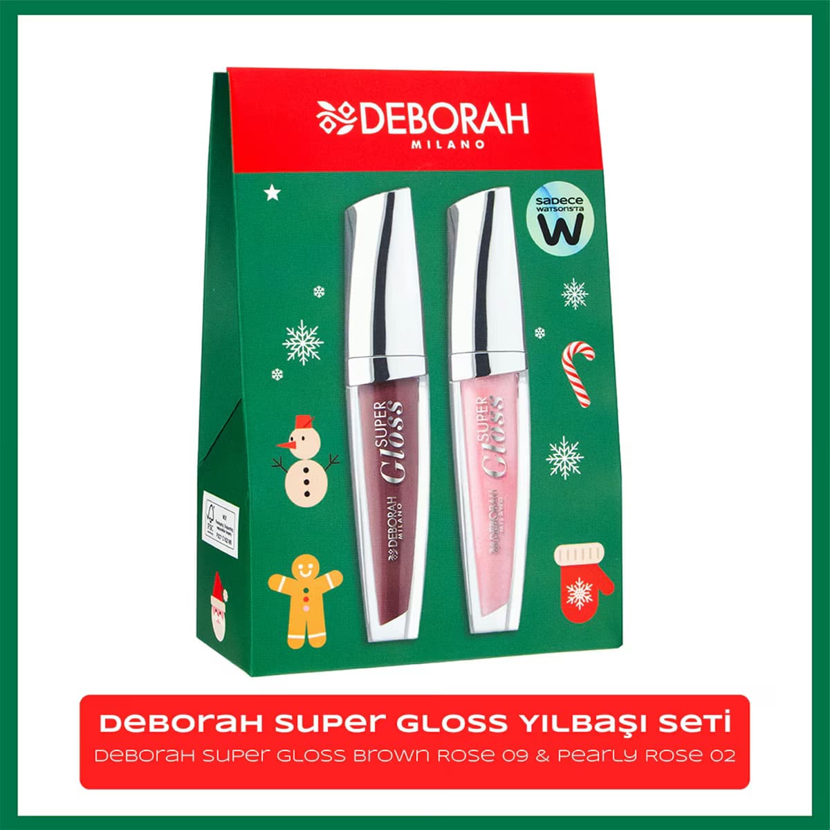 Deborah Super Gloss 2'li Yılbaşı Seti 09 & 02