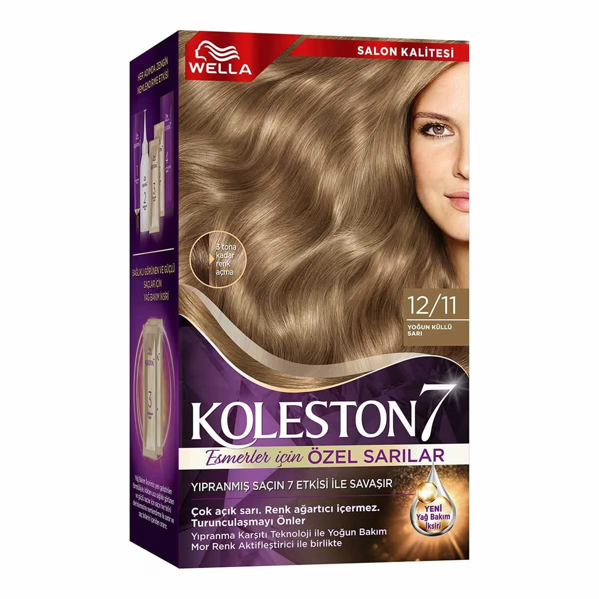 Wella Koleston Kit Saç Boyası Extra Intense Ash Blonde 12/11
