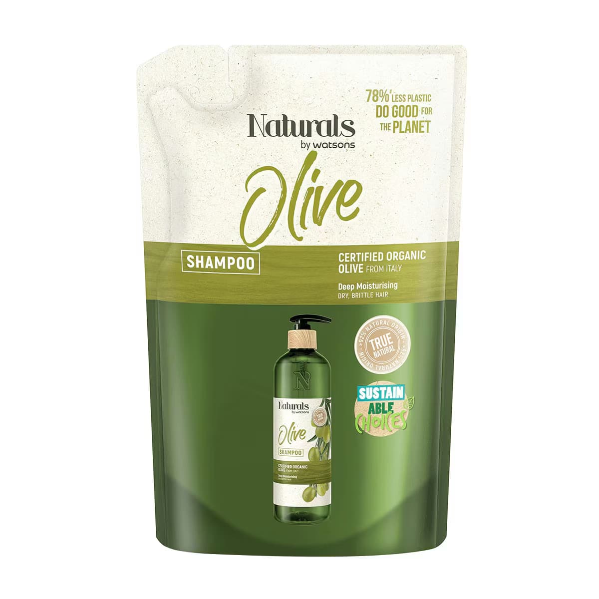 Naturals By Watsons Şampuan Olive 450 ml