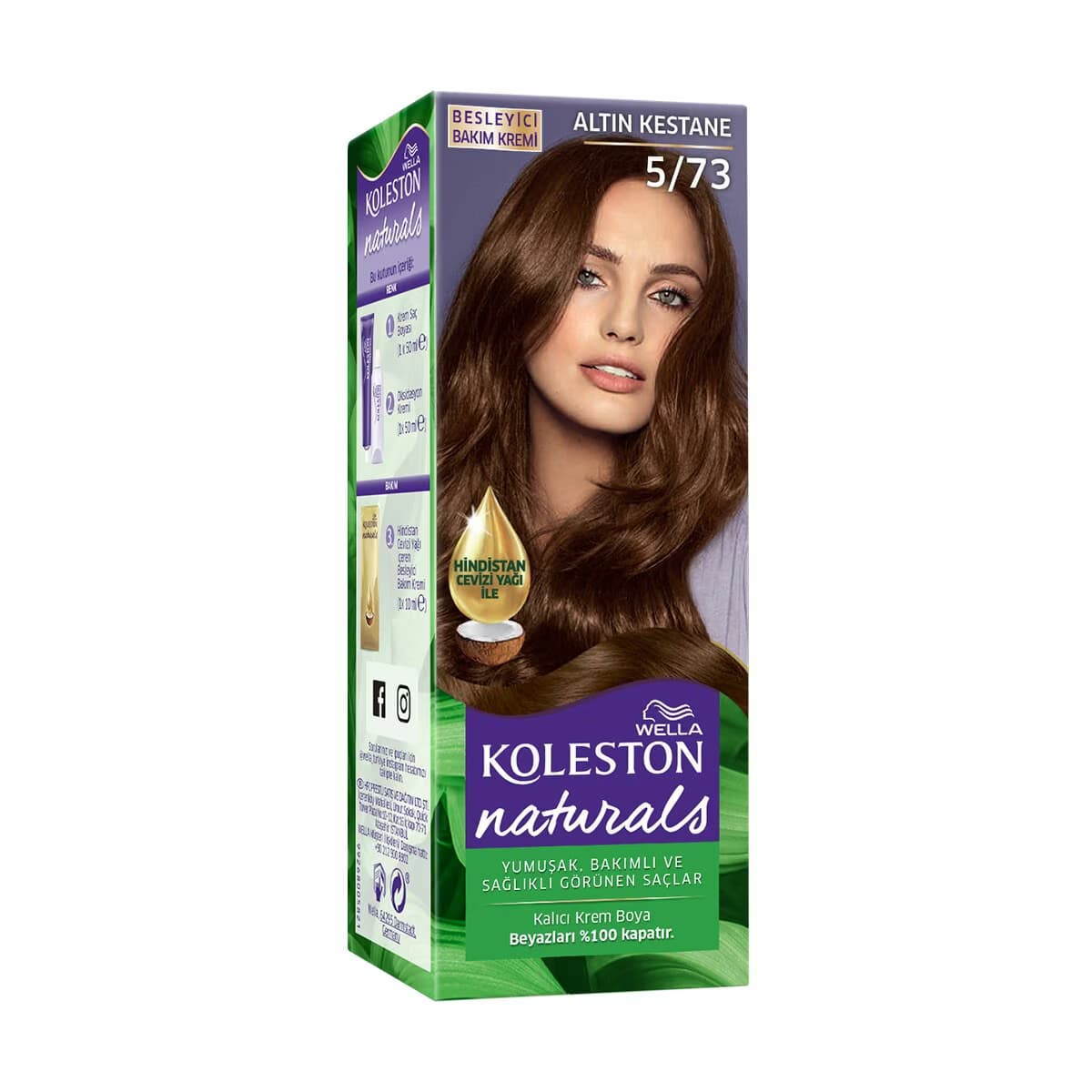 Koleston Naturals Saç Boyası Altın Kestane 5/73