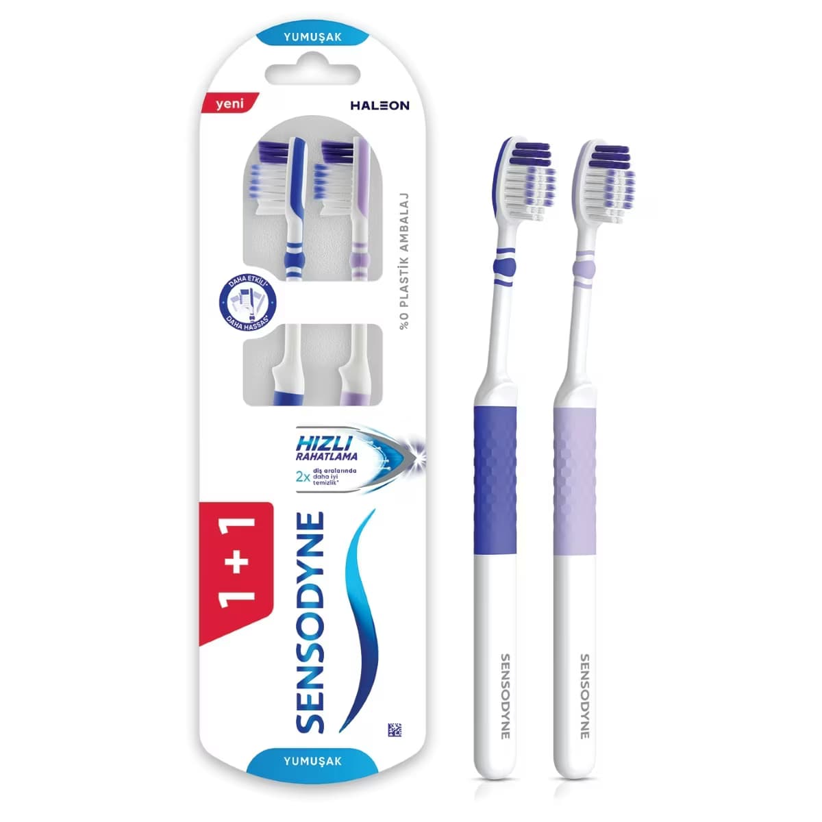 Sensodyne Hızlı Rahatlama Dış Fırçası Yumuşak 1+1