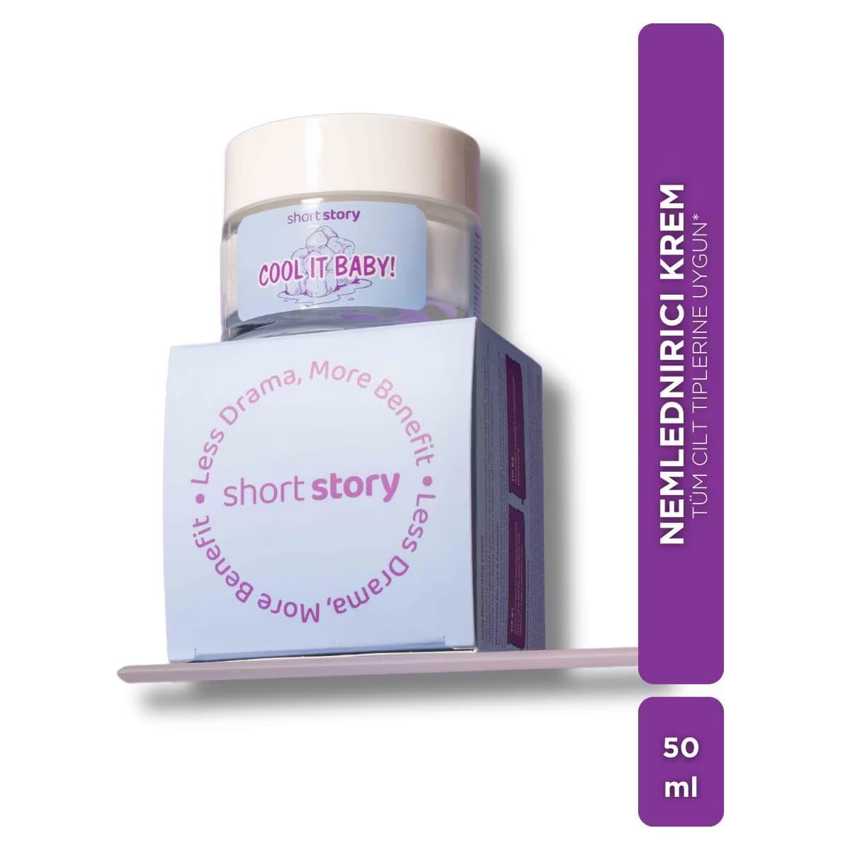 Short Story Cool It Baby! Günlük Nemlendirici Yüz Bakım Kremi 50 ml