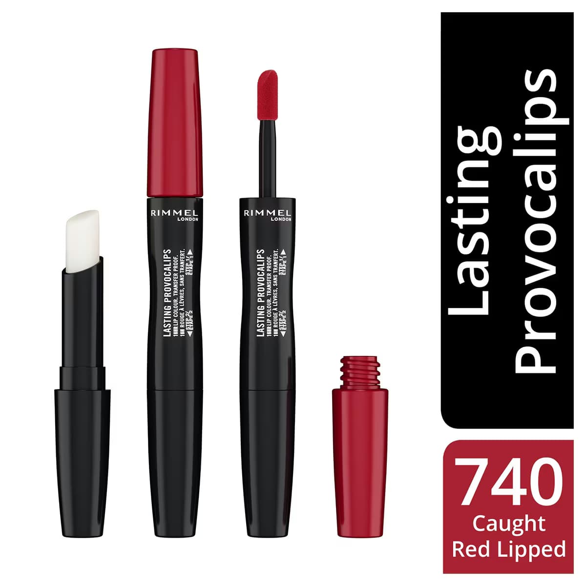 Rimmel London Provocalips Likit Ruj Caught Red Lipped 740