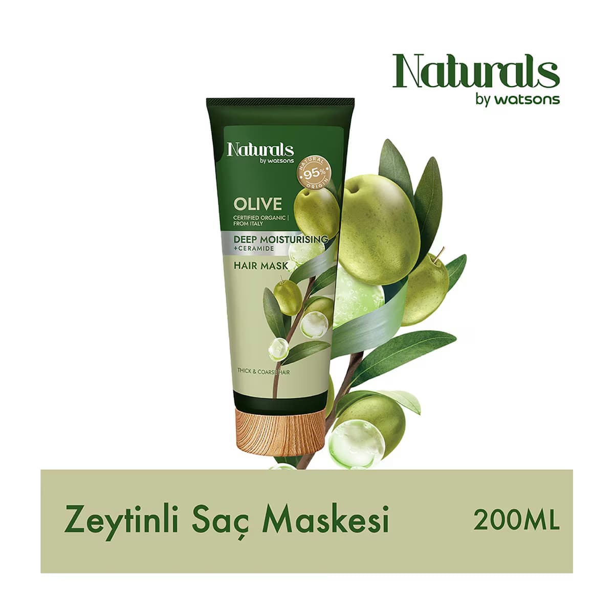 Naturals By Watsons Olive Saç Maskesi 200 ml