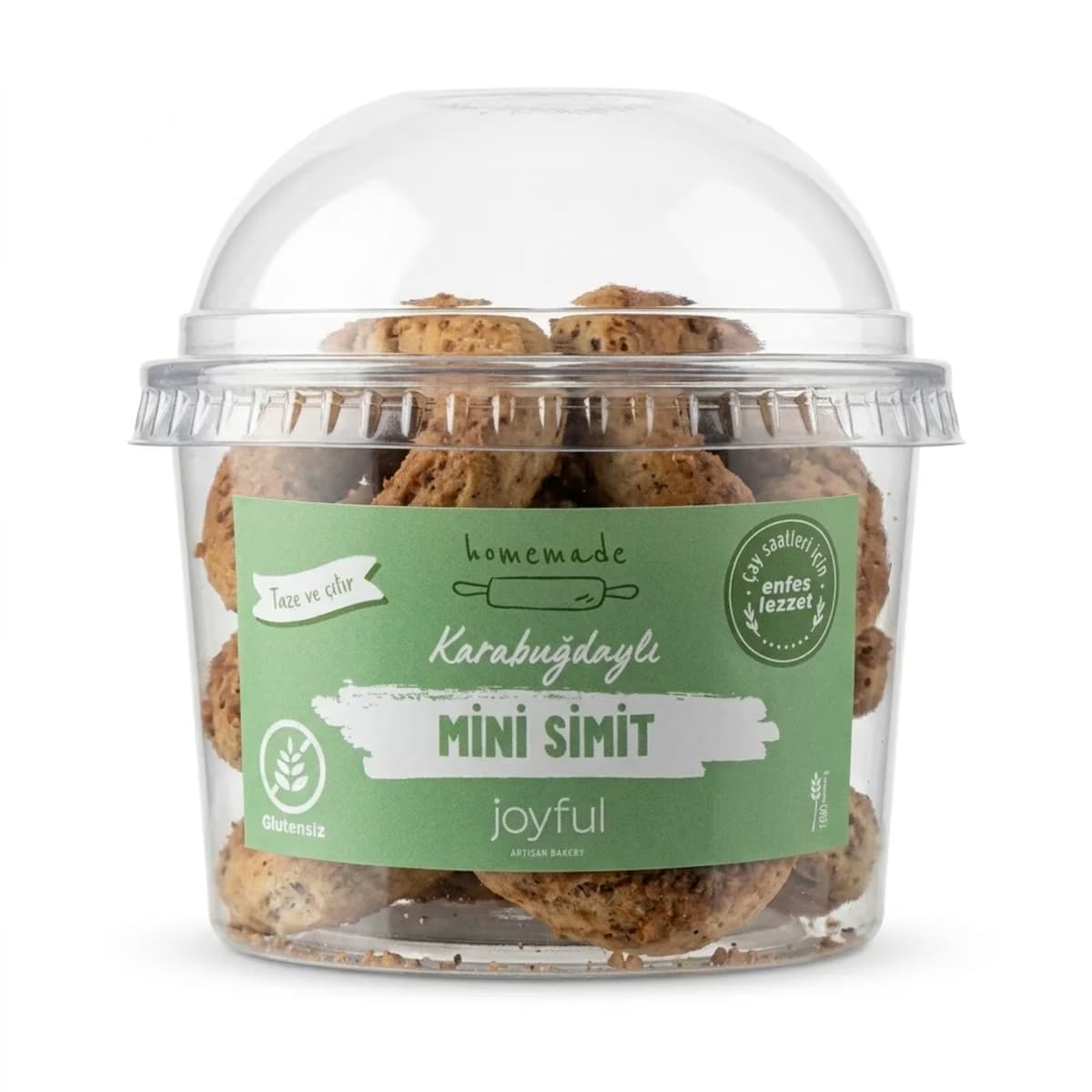 Joyful Karabuğdaylı Mini Simit 80 gr