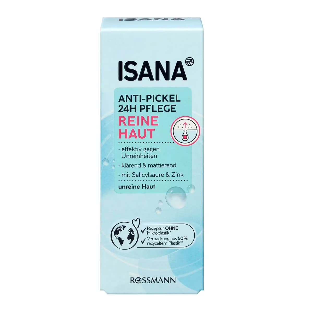 Isana Reine Haut Nemlendirici Krem 24H- Yağlı Ciltler İçin 50 ml