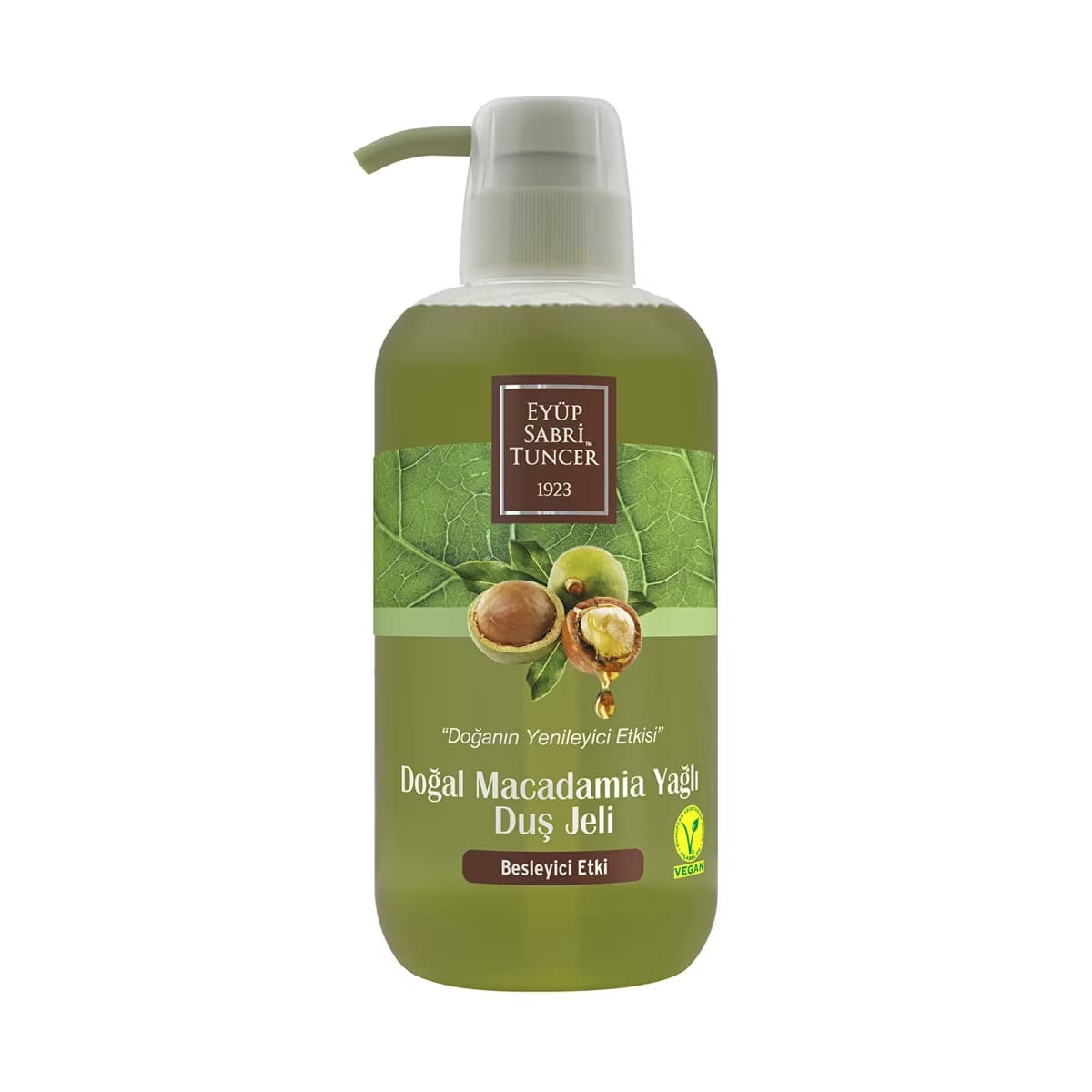 Eyüp Sabri Tuncer Duş Jeli Doğal Macadamia Yağlı 600 ml - Gratis