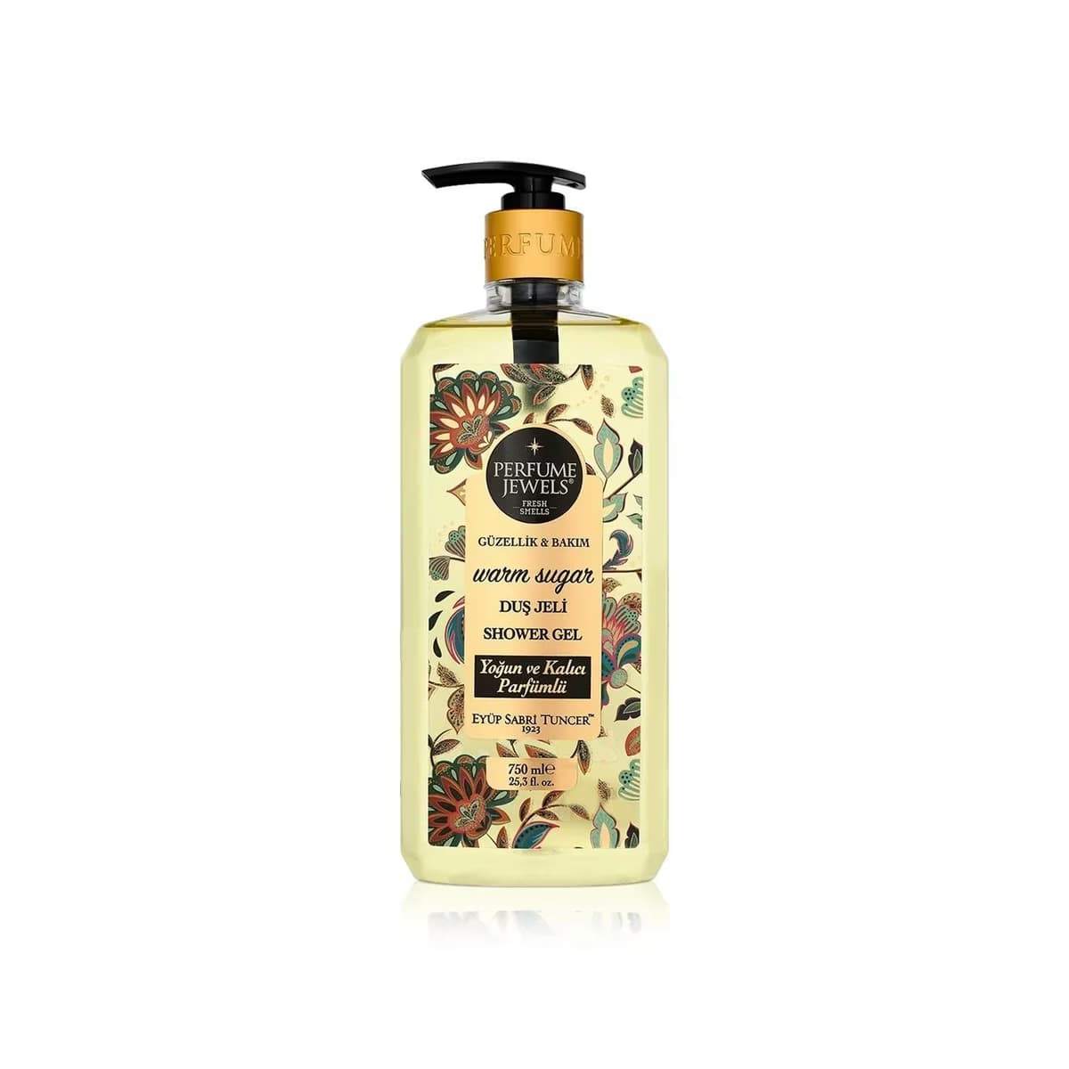 Eyüp Sabri Tuncer Perfume Jewels Duş Jeli Warm Sugar 750 ml - Gratis