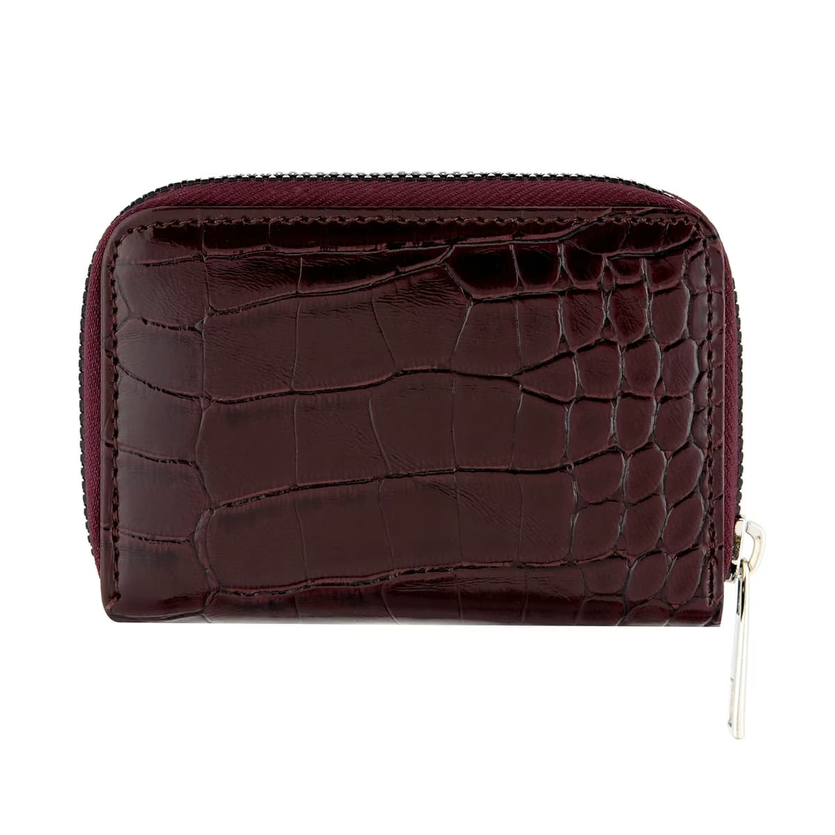 Eklips Croco Bordo Bozuk Para Cüzdanı - Gratis