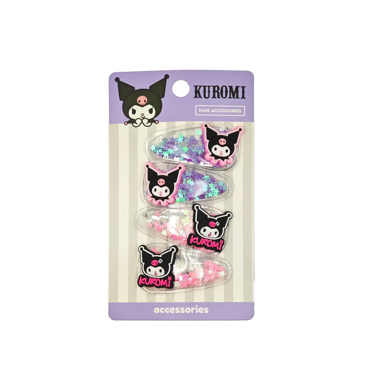 Kuromi Lisanslı Çocuk Toka UKB-K013 - Gratis