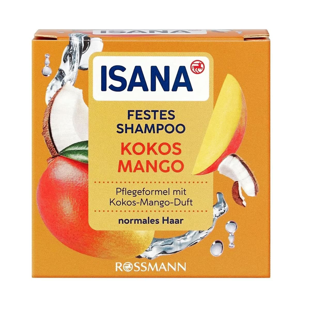 Isana Katı Şampuan Hindistan Cevizi - Mango Kokulu 65 g