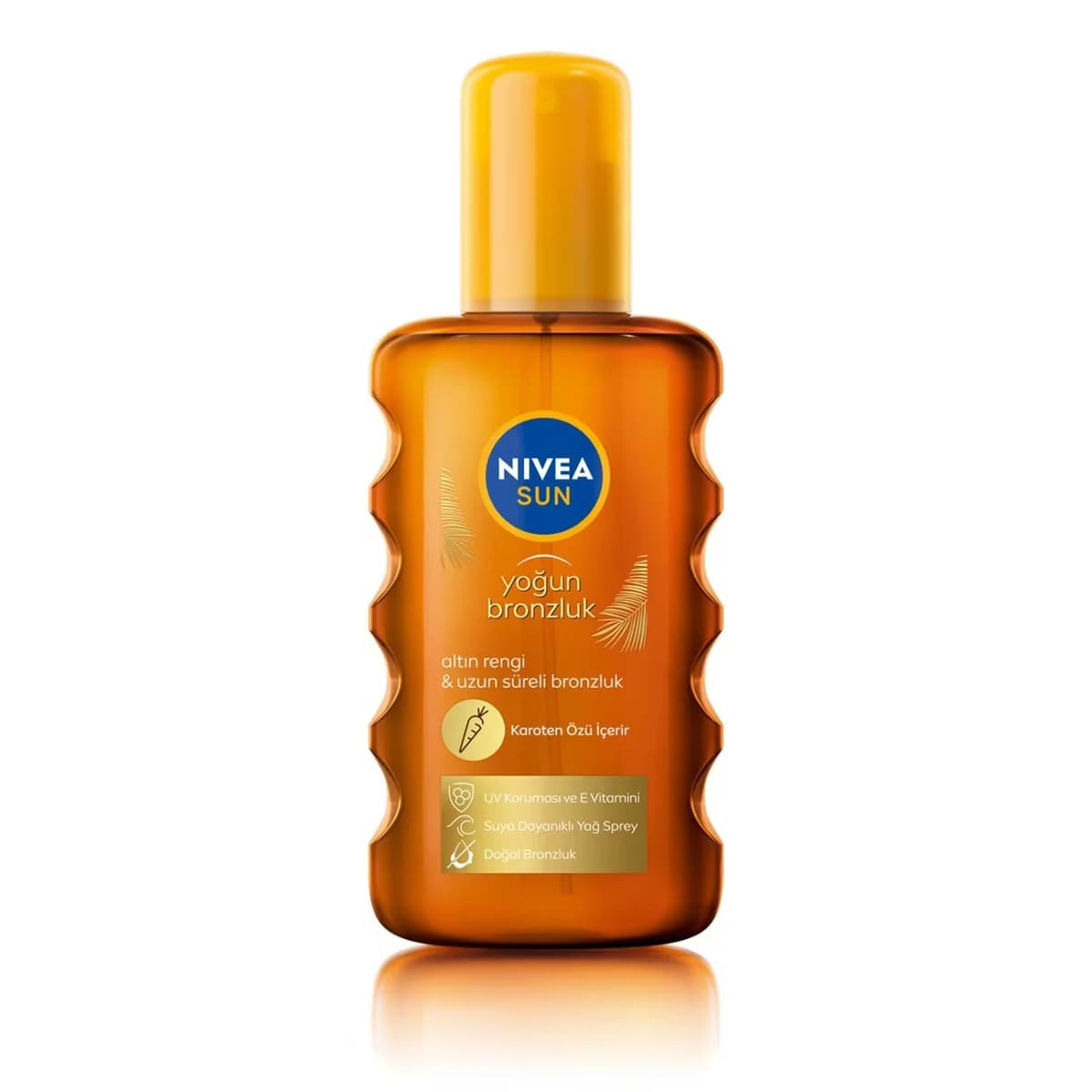 Nivea Sun Yoğun Bronzlaştırıcı Güneş Yağ Sprey SPF 6 Karoten Özlü, E Vitamini İçerir 200 ml