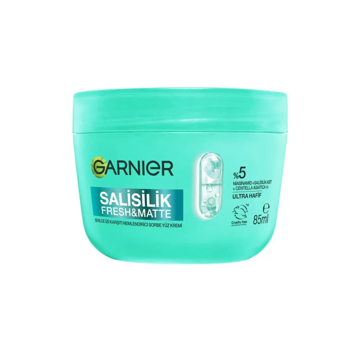 Garnier Salisilik Fresh & Matte Sivilce İzi Karşıtı Nemlendirici Sorbe Yüz Kremi 85 ml